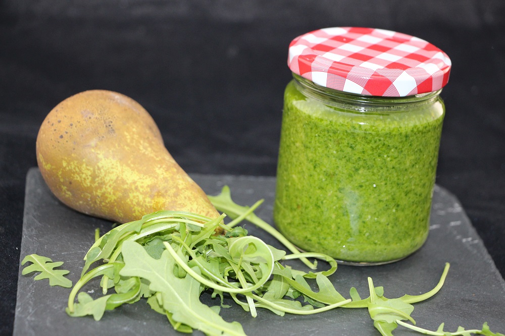 Rucola Birnen Pesto