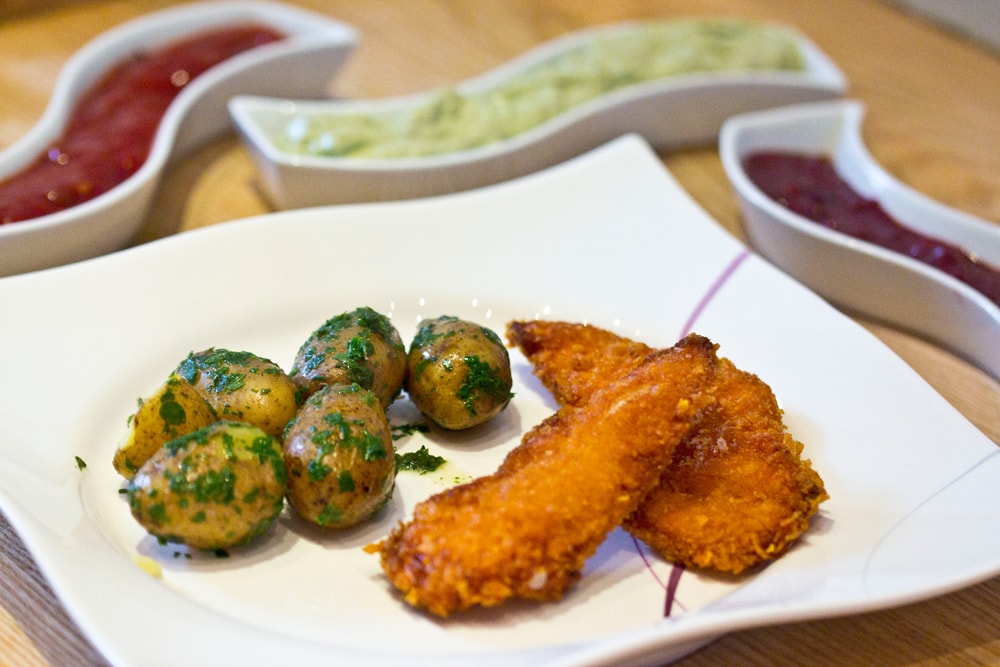 Schnitzel mit Cornflakespanier