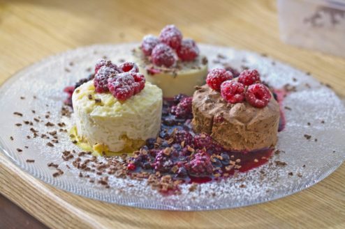 Variation aus verschiedenen Nachspeisen