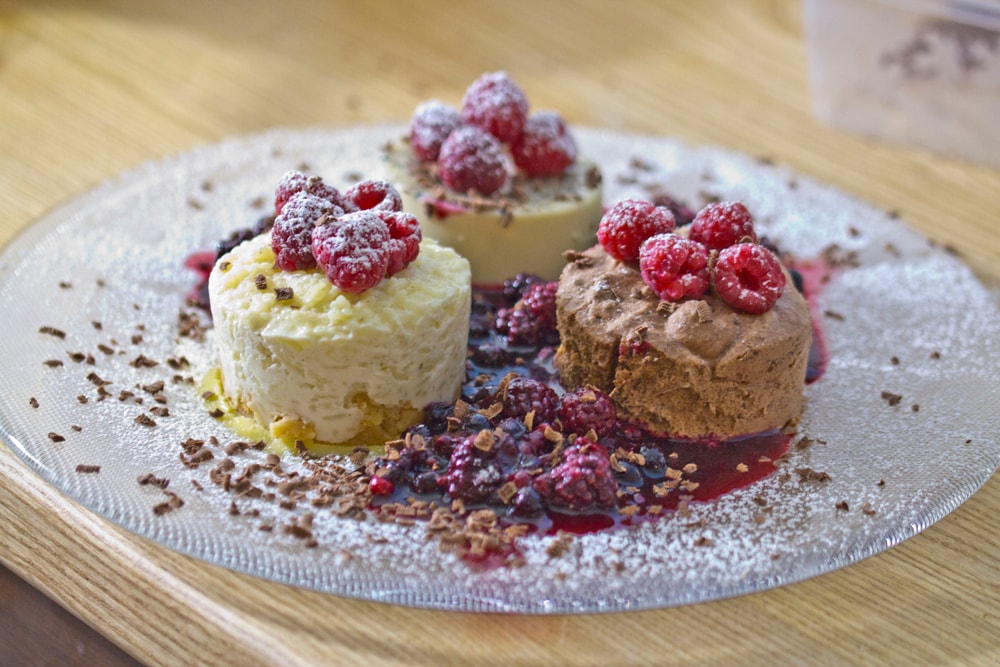Variation von Nachspeisen